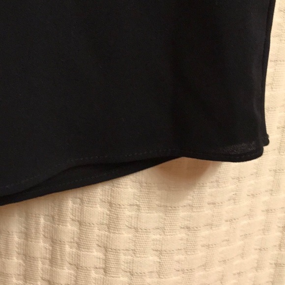 Nine West top women’s size medium blouse size medium sleeveless Flower appliqué - Picture 9 of 12